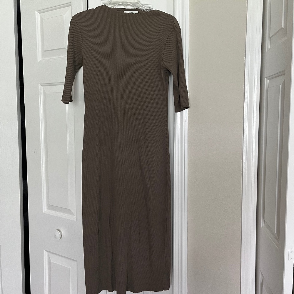 Vince Ribbed Miami Dress